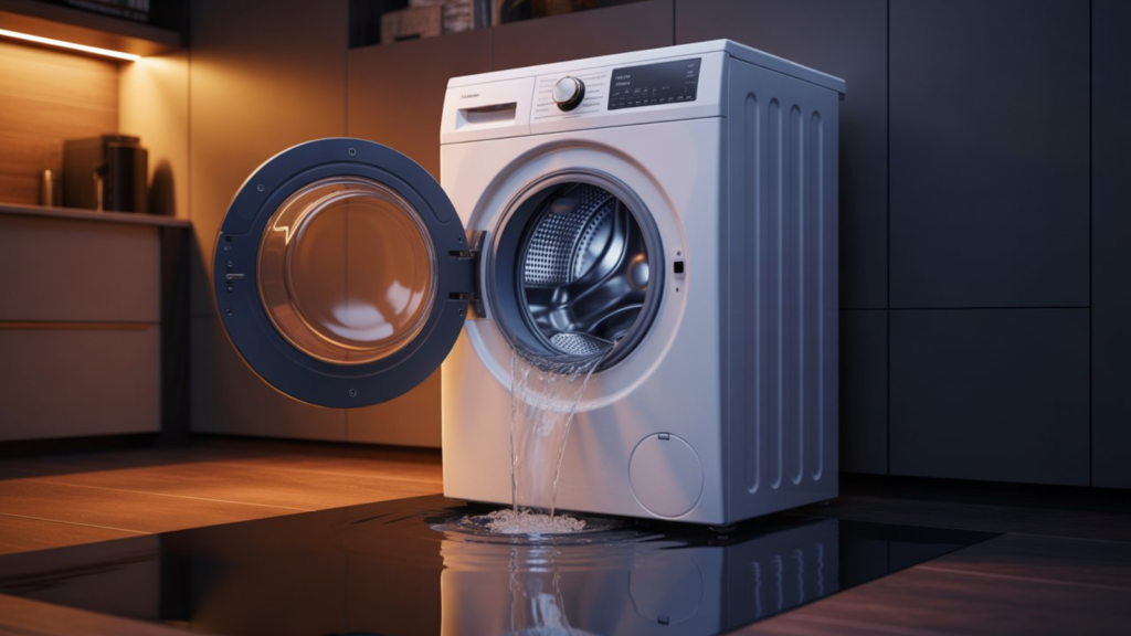 Çamaşır makinesi su boşaltmıyor sorunu